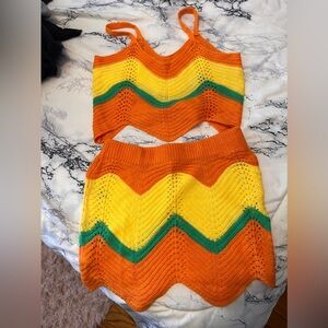 Summer crochet outfit.